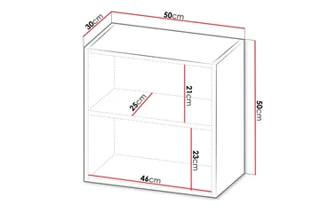 Kangana Highboard - Svart - Förvaring - Köksförvaring - Kökshylla