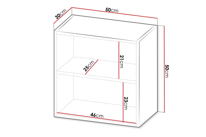 Kangana Highboard - Svart/Brun - Förvaring - Förvaringsmöbler - Byrå