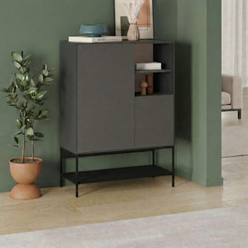 Kenvor Sideboard 90x125x40 cm - Antracit/Trä/Svart - Förvaring - Förvaringsmöbler - Skänkar & sideboards