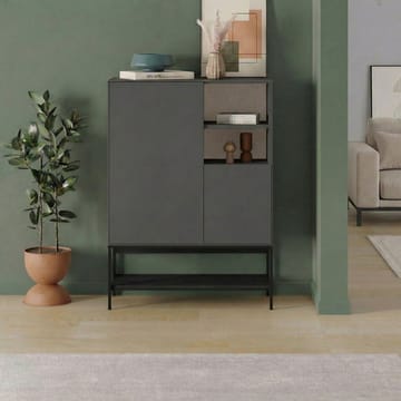 Kenvor Sideboard 90x125x40 cm - Antracit/Trä/Svart - Förvaring - Förvaringsmöbler - Skänkar & sideboards