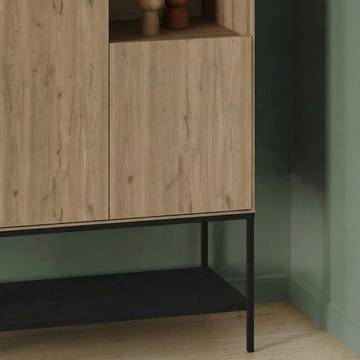 Kenvor Sideboard 90x125x40 cm - naturlig ek trä svart svart - Förvaring - Förvaringsmöbler - Skänkar & sideboards
