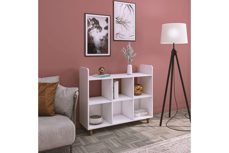 Konsol Sakarya 2 Vit - Vit - Förvaring - Förvaringsmöbler - Byrå