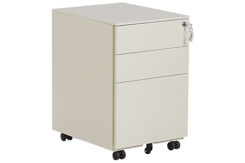 Kontorsskåp Cami Beige - Beige - Förvaring - Förvaringsmöbler - Byrå