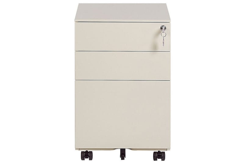 Kontorsskåp Cami Beige - Beige - Förvaring - Förvaringsmöbler - Byrå