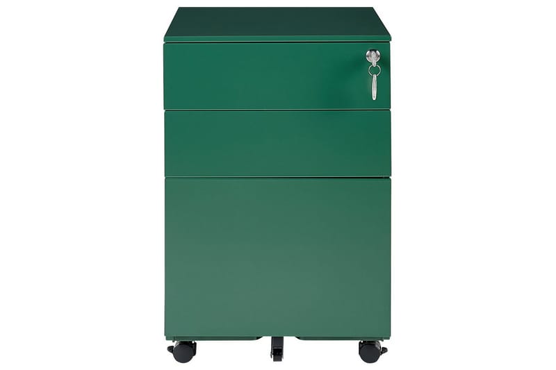 Kontorsskåp Cami Grön - Grön - Förvaring - Förvaringsmöbler - Byrå