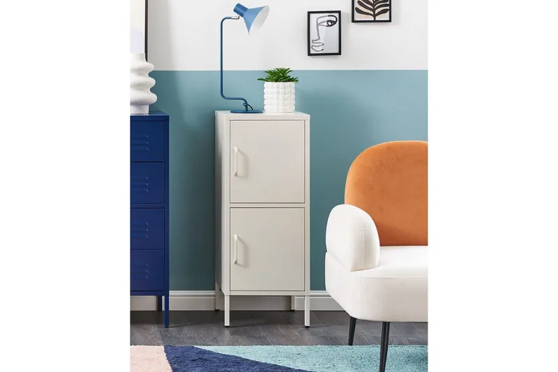 Kontorsskåp Huron Vit - Vit - Förvaring - Förvaringsmöbler - Byrå