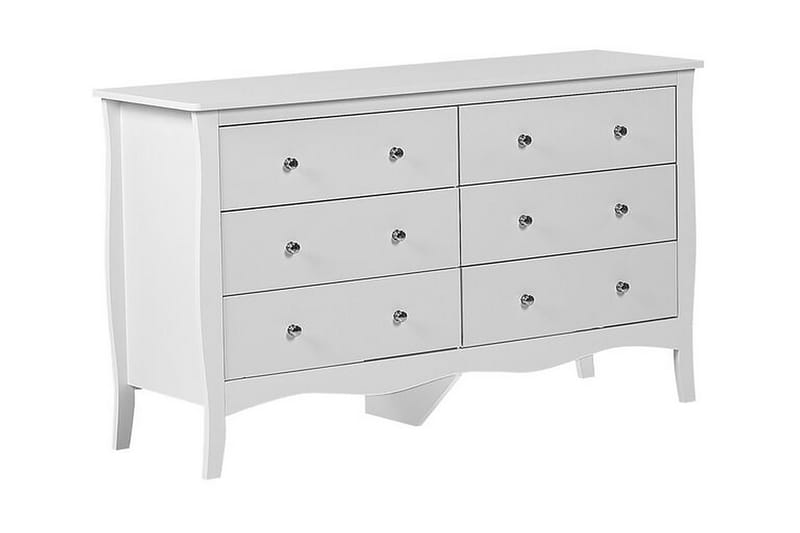 PYLETOWN Byrå 130 cm Vit - Förvaring - Förvaringsmöbler - Köpmansdisk