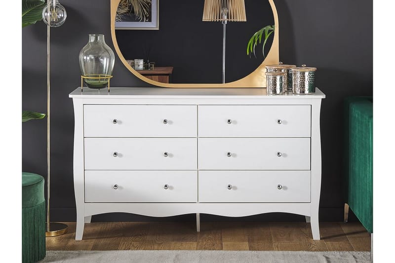 PYLETOWN Byrå 130 cm Vit - Förvaring - Förvaringsmöbler - Köpmansdisk