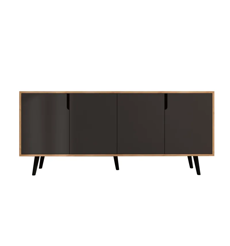 Latinara Konsolbord 180 cm, Sapphire Oak/Antracit