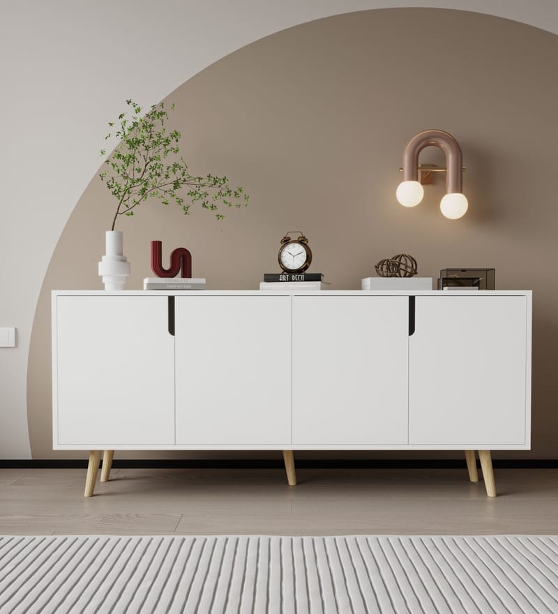 Latinara Konsolbord 180 cm - Vit - Förvaring - Förvaringsmöbler - Skänkar & sideboards