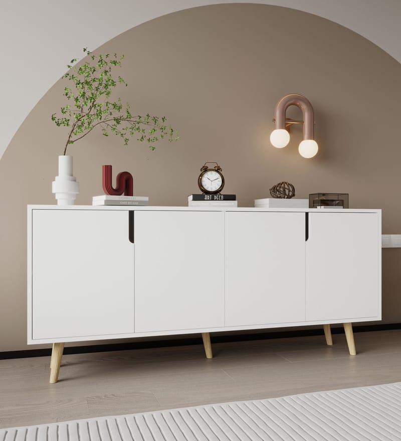 Latinara Konsolbord 180 cm - Vit - Förvaring - Förvaringsmöbler - Skänkar & sideboards
