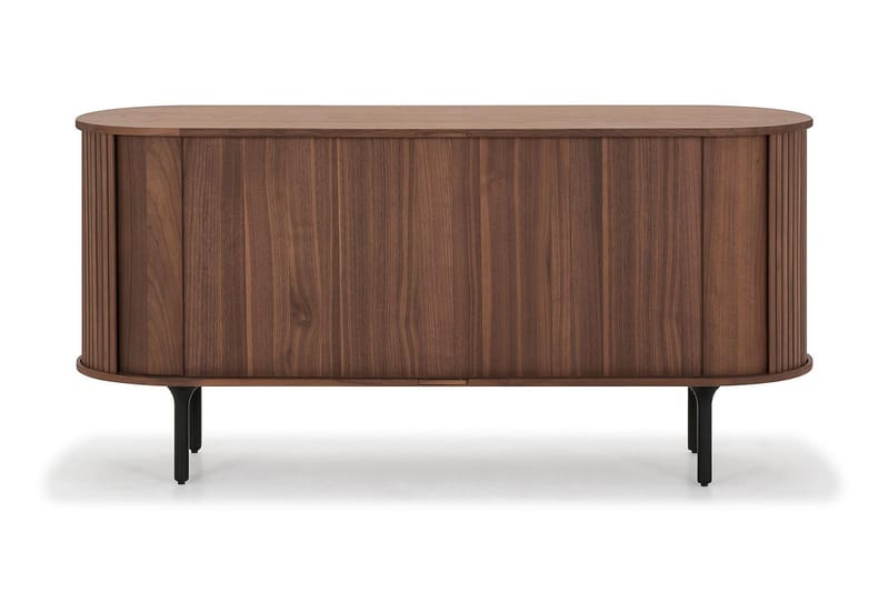 LENOIR Sideboard 150x45 cm Massiv Valnöt Brun - Skänkar & sideboards