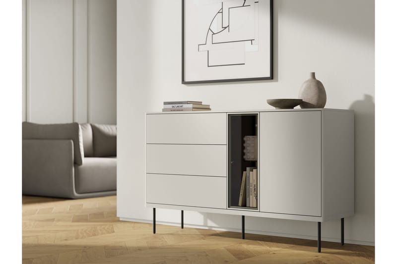 Levisa Byrå - Beige - Förvaring - Förvaringsmöbler - Byrå