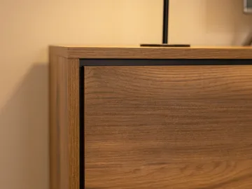Lorvenn Skänk 190x40 cm - Brun/Svart - Förvaring - Förvaringsmöbler - Skänkar & sideboards
