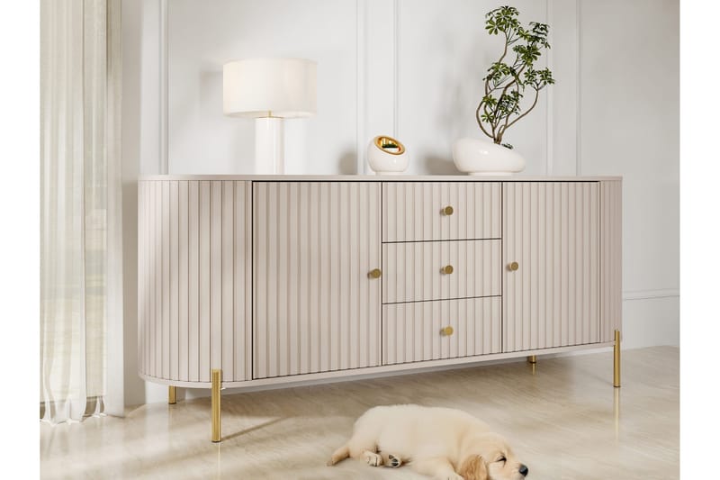 Maggio Skänk 178x43 cm - Beige - Förvaring - Förvaringsmöbler - Skänkar & sideboards