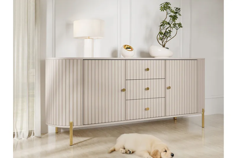 Maggio Skänk 178x43 cm - Beige - Förvaring - Förvaringsmöbler - Skänkar & sideboards