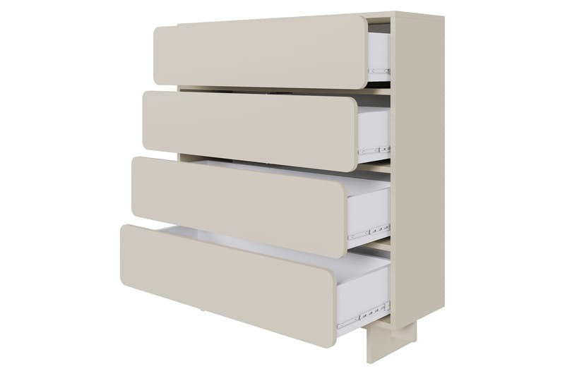 Marinport Byrå 101 cm - Beige - Förvaring - Förvaringsmöbler - Byrå