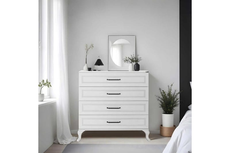 Matul Byrå 90 cm - Vit - Förvaring - Förvaringsmöbler - Byrå