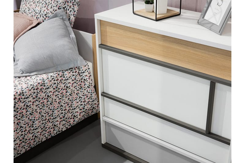 Metropolitan Byrå - Brun/Vit/Ljusgrå/Svart - Förvaring - Förvaringsmöbler - Byrå