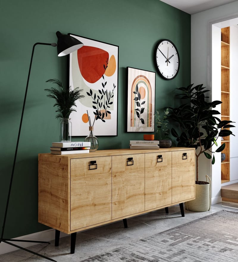 Mivora Konsolbord 180 cm - Sapphire Oak - Förvaring - Förvaringsmöbler - Skänkar & sideboards