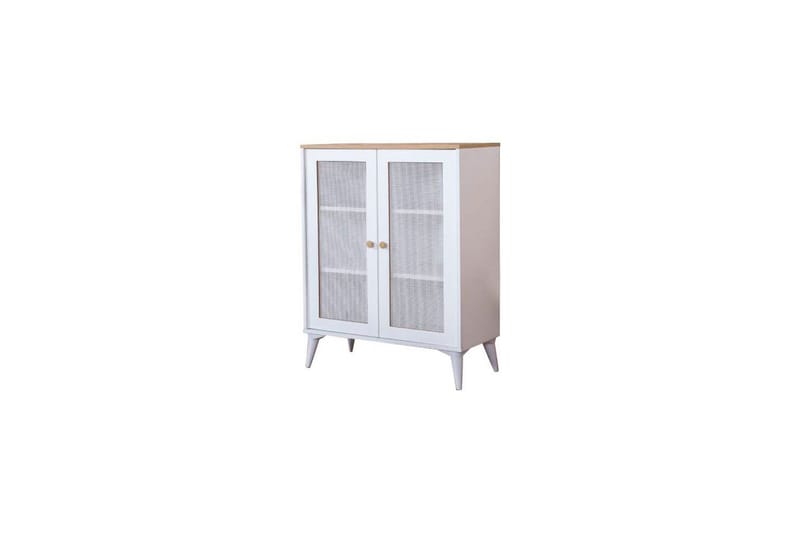 Mjudi Skänk 90x41 cm - Natur/Vit - Förvaring - Förvaringsmöbler - Skänkar & sideboards