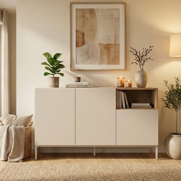 Morlen Konsol 140x80x41,8 cm - santsten naturlig ek - Förvaring - Förvaringsmöbler - Skänkar & sideboards