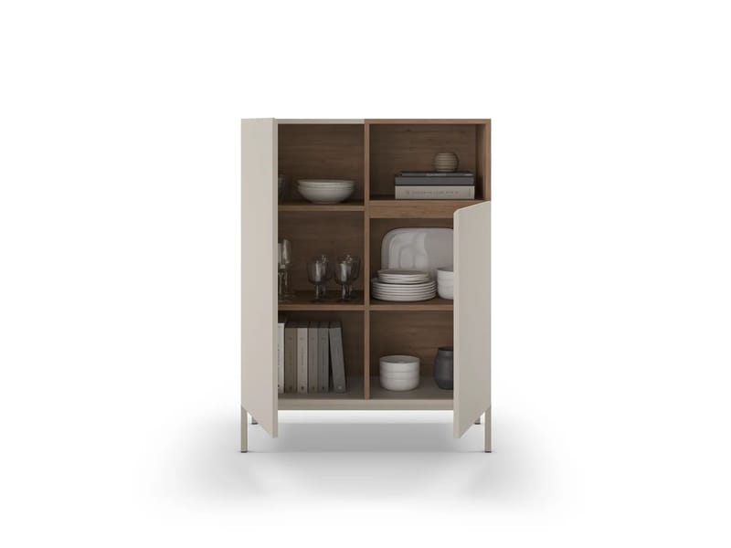 Morlen Sideboard 90x120x41,8 cm - Santstone och naturlig ek - Förvaring - Förvaringsmöbler - Skänkar & sideboards