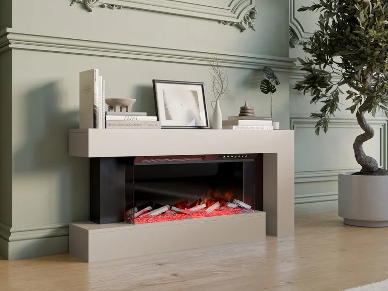 Morvyn Elektrisk Eldstad 120 cm - Möbler - Vardagsrum - Kamin - Skorstensfri kamin - Elkamin