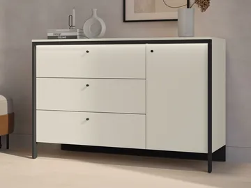 Navron Byrå 136 cm - Beige - Förvaring - Förvaringsmöbler - Byrå