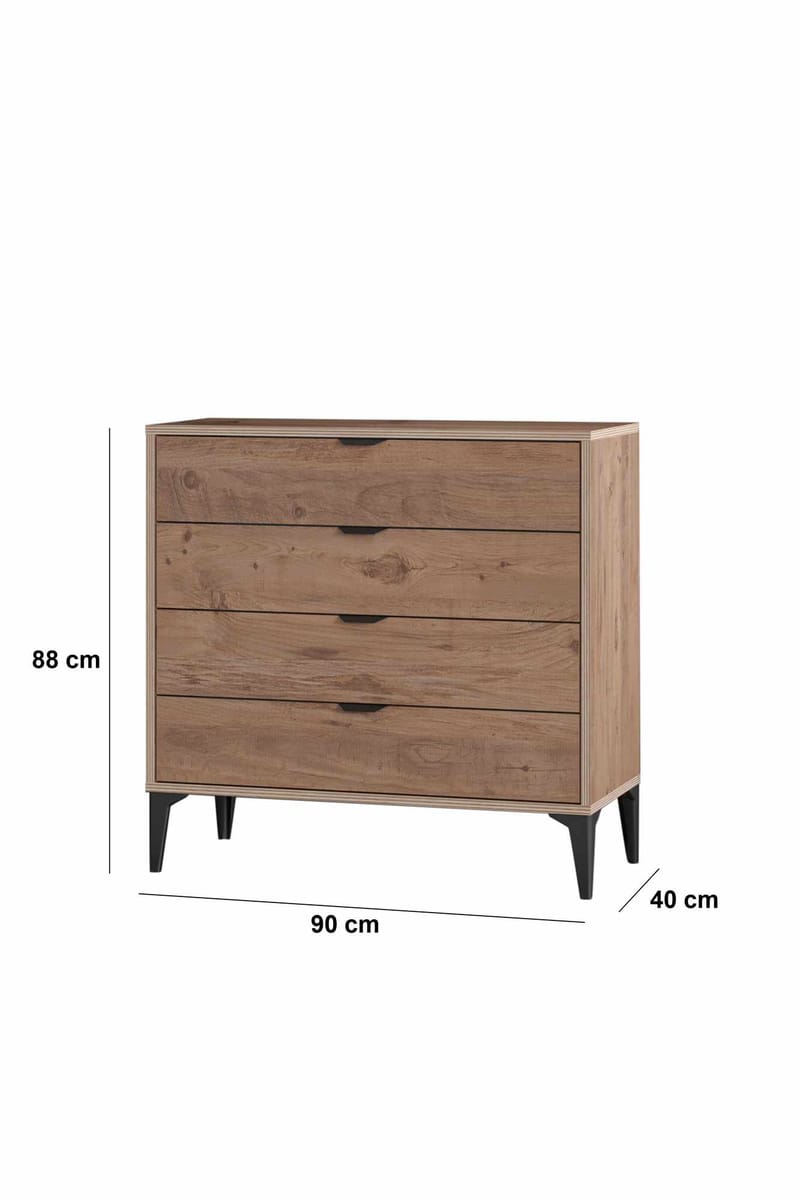 Olyros Byrå 90 cm - Atlas Tall - Förvaring - Förvaringsmöbler - Byrå