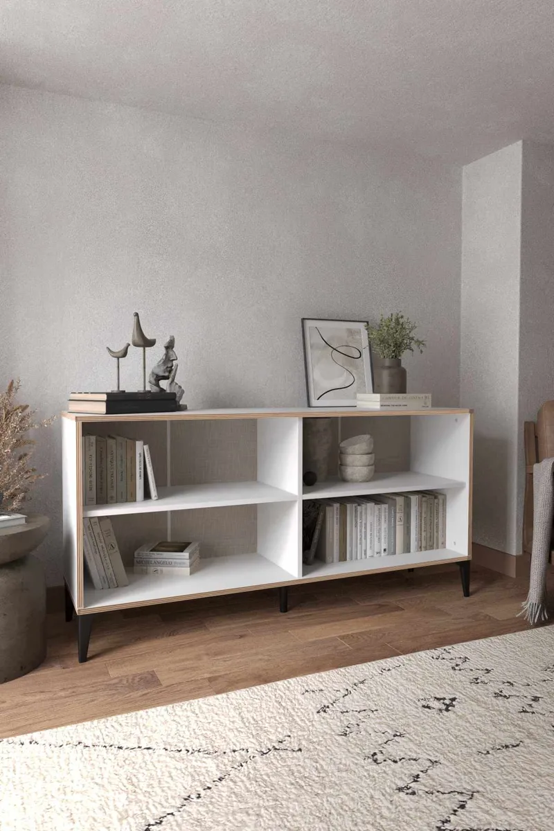 Olyros Sideboard 160 cm - Vit - Förvaring - Förvaringsmöbler - Skänkar & sideboards