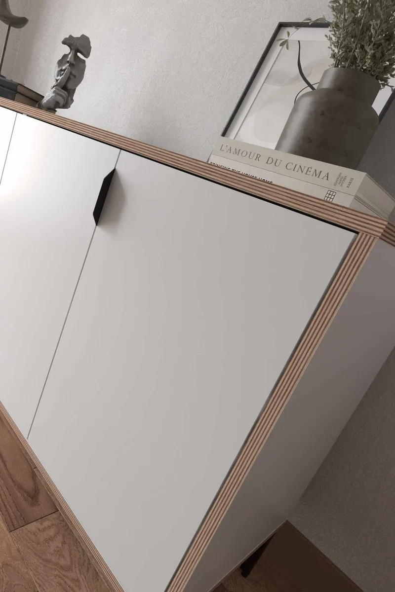 Olyros Sideboard 160 cm - Vit - Förvaring - Förvaringsmöbler - Skänkar & sideboards