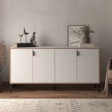 Olyros Sideboard 160 cm - Vit - Förvaring - Förvaringsmöbler - Skänkar & sideboards