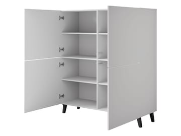 Orvik Skänk 120 cm - grå, brun - Förvaring - Förvaringsmöbler - Byrå