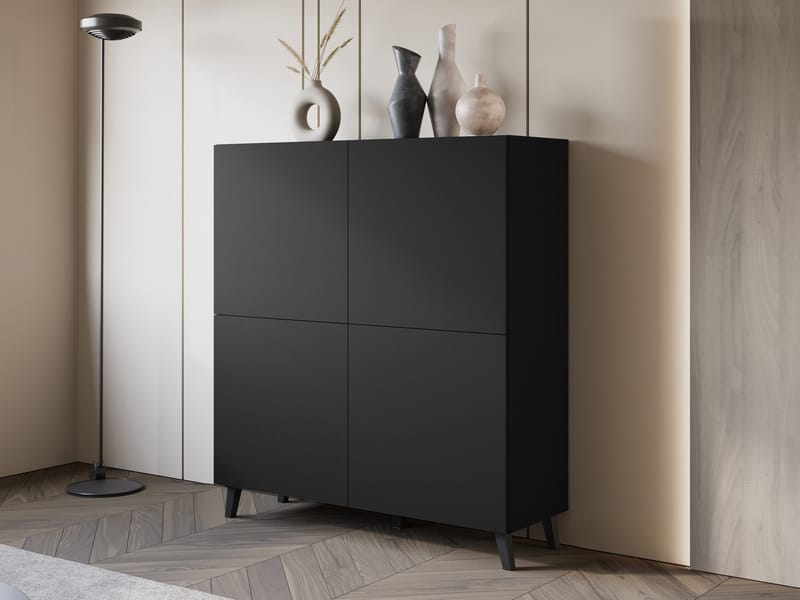 Orvik Skänk 120 cm - svart - Förvaring - Förvaringsmöbler - Byrå
