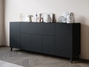 Orvik Skänk 180 cm - svart - Förvaring - Förvaringsmöbler - Skänkar & sideboards