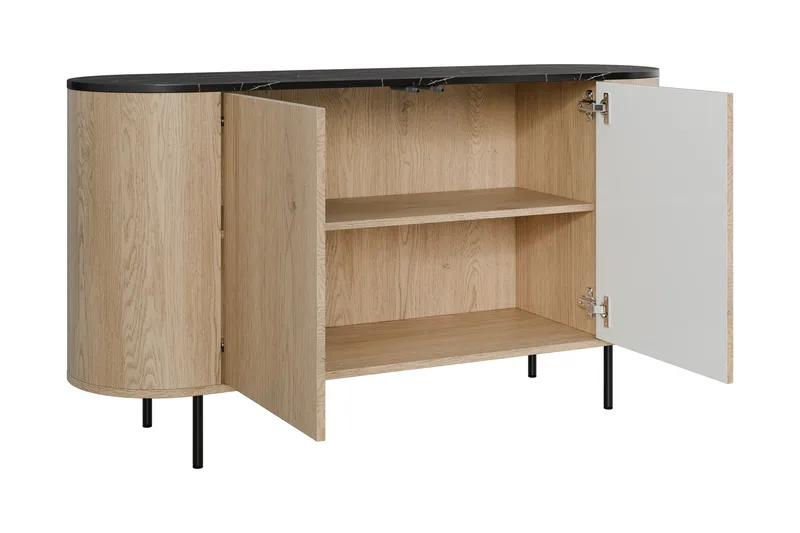 Pantego Skänk 139x40 cm - Brun - Förvaring - Förvaringsmöbler - Skänkar & sideboards