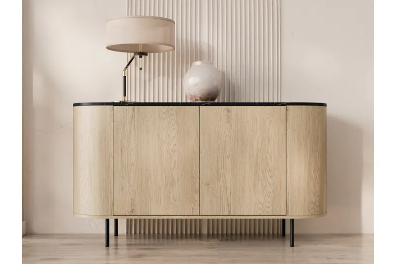 Pantego Skänk 139x40 cm - Brun - Förvaring - Förvaringsmöbler - Skänkar & sideboards