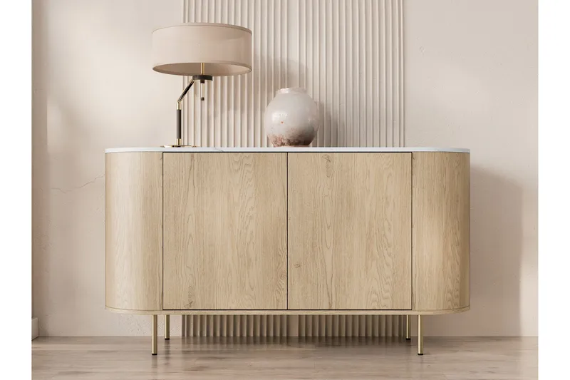 Pantego Skänk 139x40 cm - Rosa - Förvaring - Förvaringsmöbler - Skänkar & sideboards
