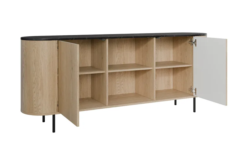 Pantego Skänk 184x40 cm - Brun - Förvaring - Förvaringsmöbler - Skänkar & sideboards