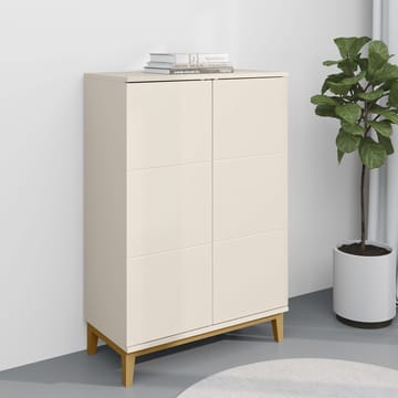 Pelle Högskåp 80x121 cm - Kashmir och ek - Förvaring - Förvaringsmöbler - Skänkar & sideboards