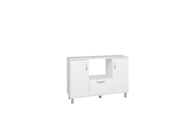 PIETRO Highboard 120x86,5 cm Vit - Byrå