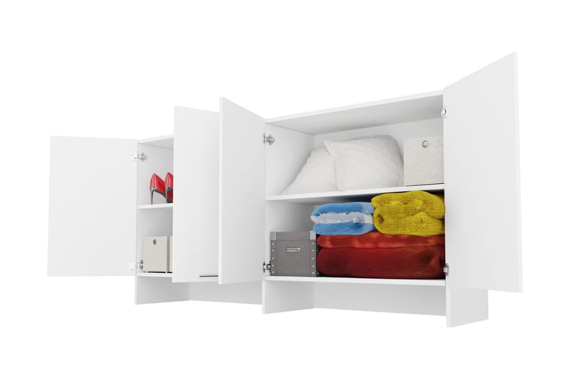 Rauk Highboard - Vit - Förvaring - Skåp - Köksskåp - Väggskåp