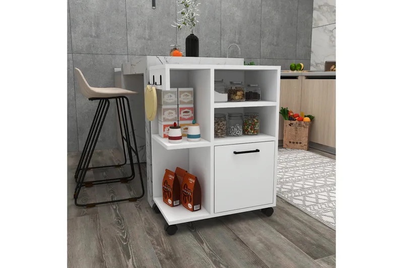 Rebus Skåpsbyrå - Vit - Förvaring - Kontorsförvaring - Hurtsar