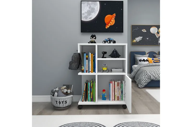 Rebus Skåpsbyrå - Vit - Förvaring - Kontorsförvaring - Hurtsar