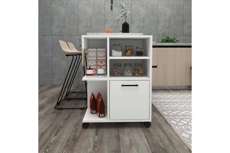 Rebus Skåpsbyrå - Vit - Förvaring - Kontorsförvaring - Hurtsar