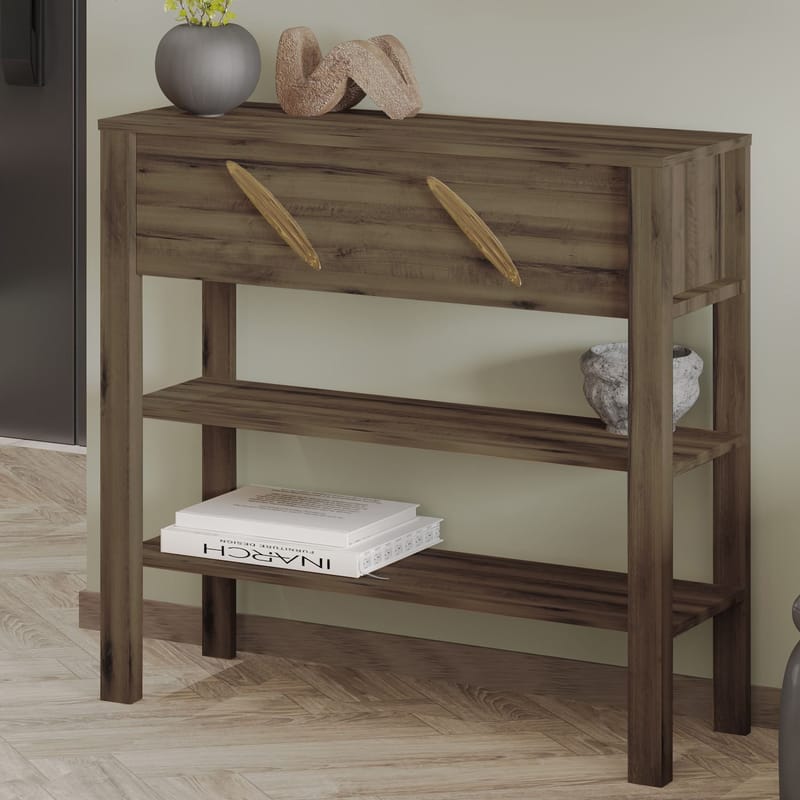 Relon Byrå 90x85x30 cm - Antik valnöt - Förvaring - Förvaringsmöbler - Skänkar & sideboards