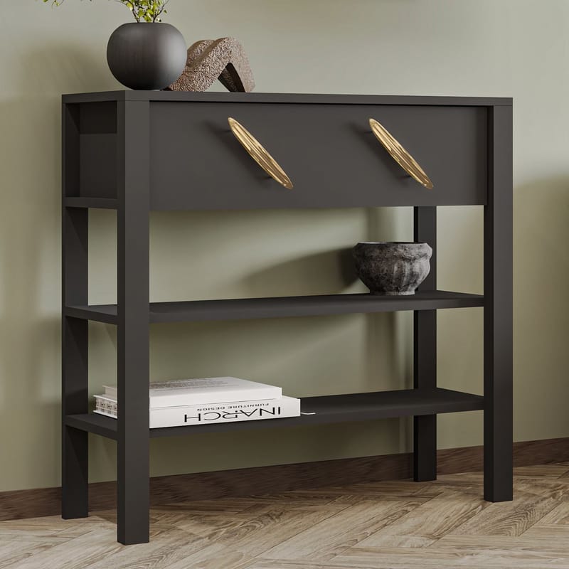 Relon Byrå 90x85x30 cm - Antracit - Förvaring - Förvaringsmöbler - Skänkar & sideboards