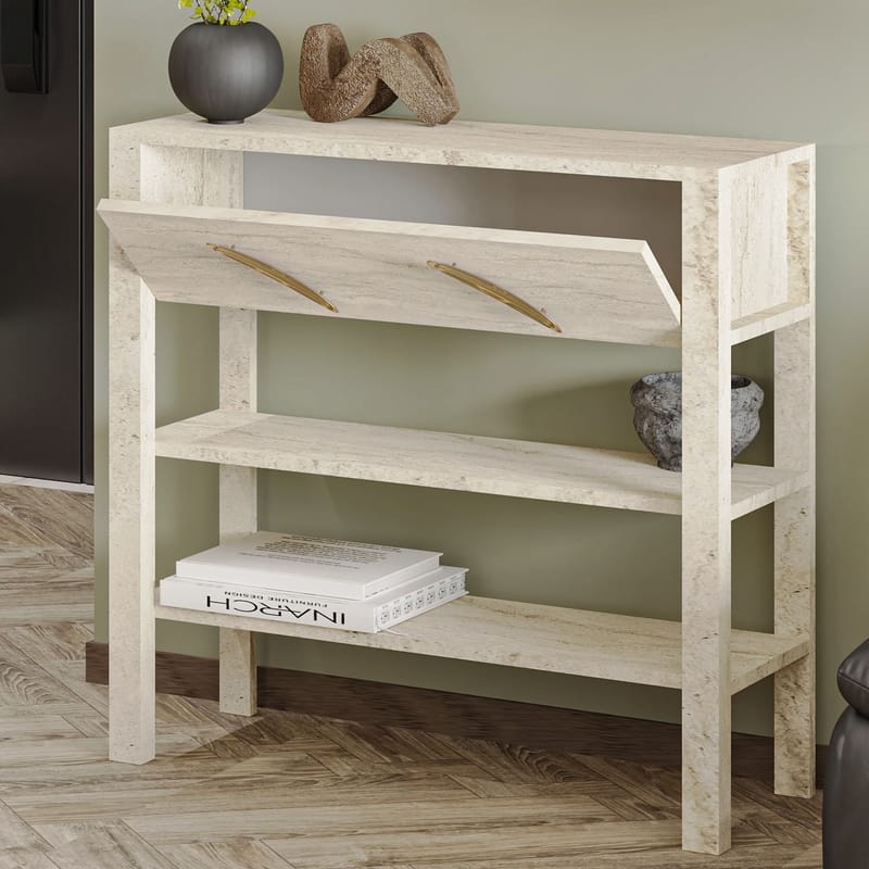 Relon Byrå 90x85x30 cm - Travertin - Förvaring - Förvaringsmöbler - Skänkar & sideboards