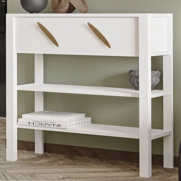 Relon Byrå 90x85x30 cm - Vit - Förvaring - Förvaringsmöbler - Skänkar & sideboards